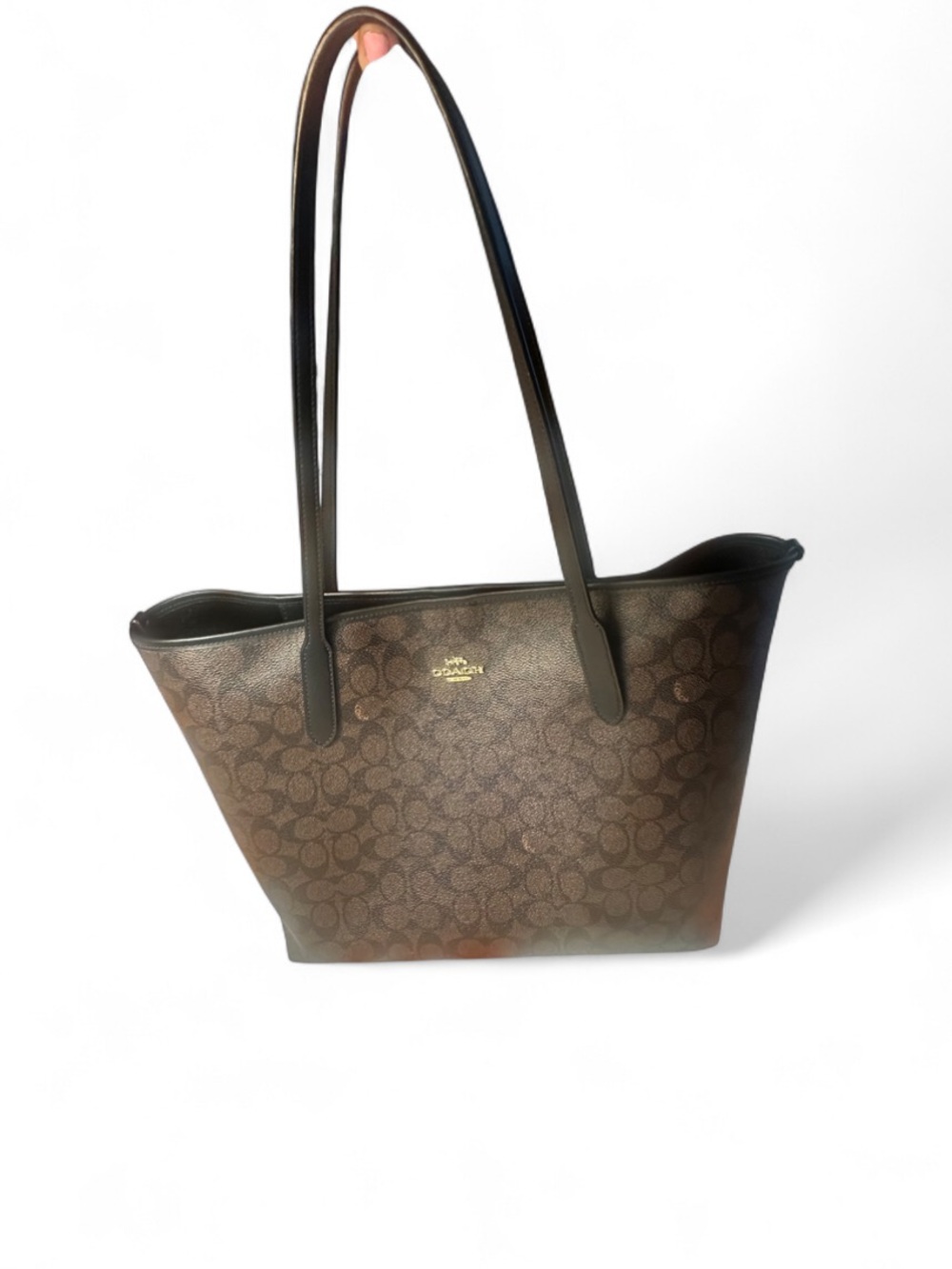 Coach City Tote Bag In Signature Canvas
GOLD/WALNUT/BLACK